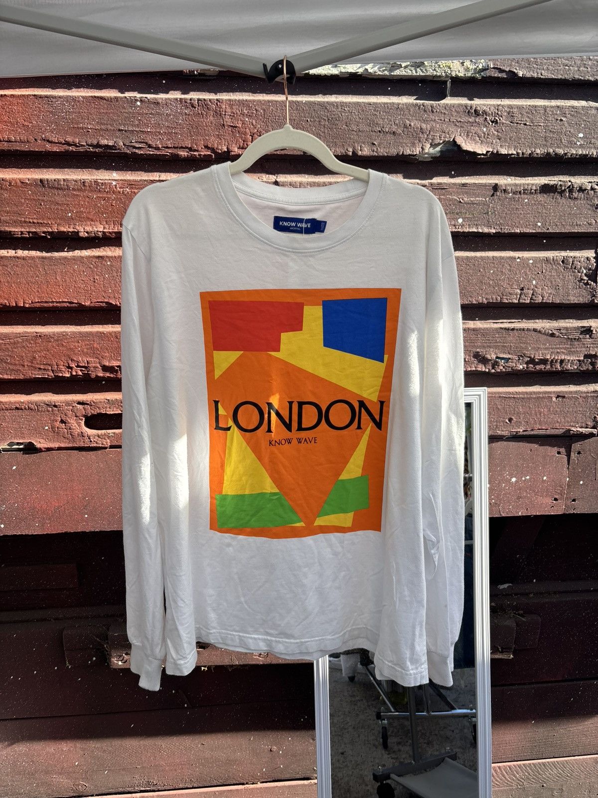 Know Wave Know Wave London Long Sleeve T-shirt Size US XL / EU 56 / 4 - 1 Thumbnail