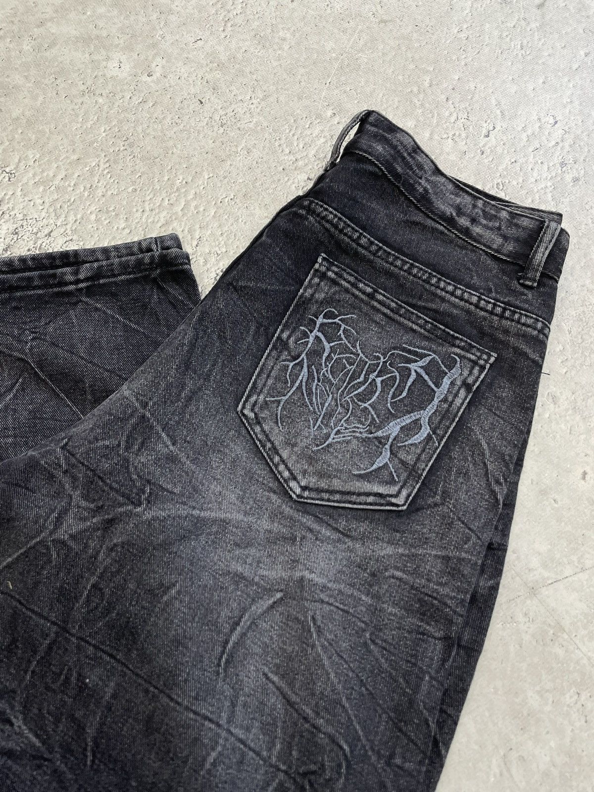 JNCO JNCO style y2k fashion distressed jeans hype baggy fit y2k Size US 32 / EU 48 - 11 Thumbnail