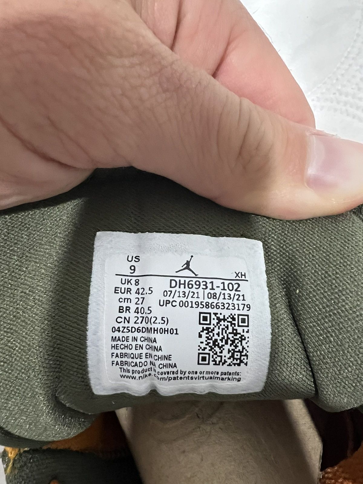 Jordan Brand Jordan 1 Low SE “Light Curry” Size US 9 / EU 42 - 6 Thumbnail