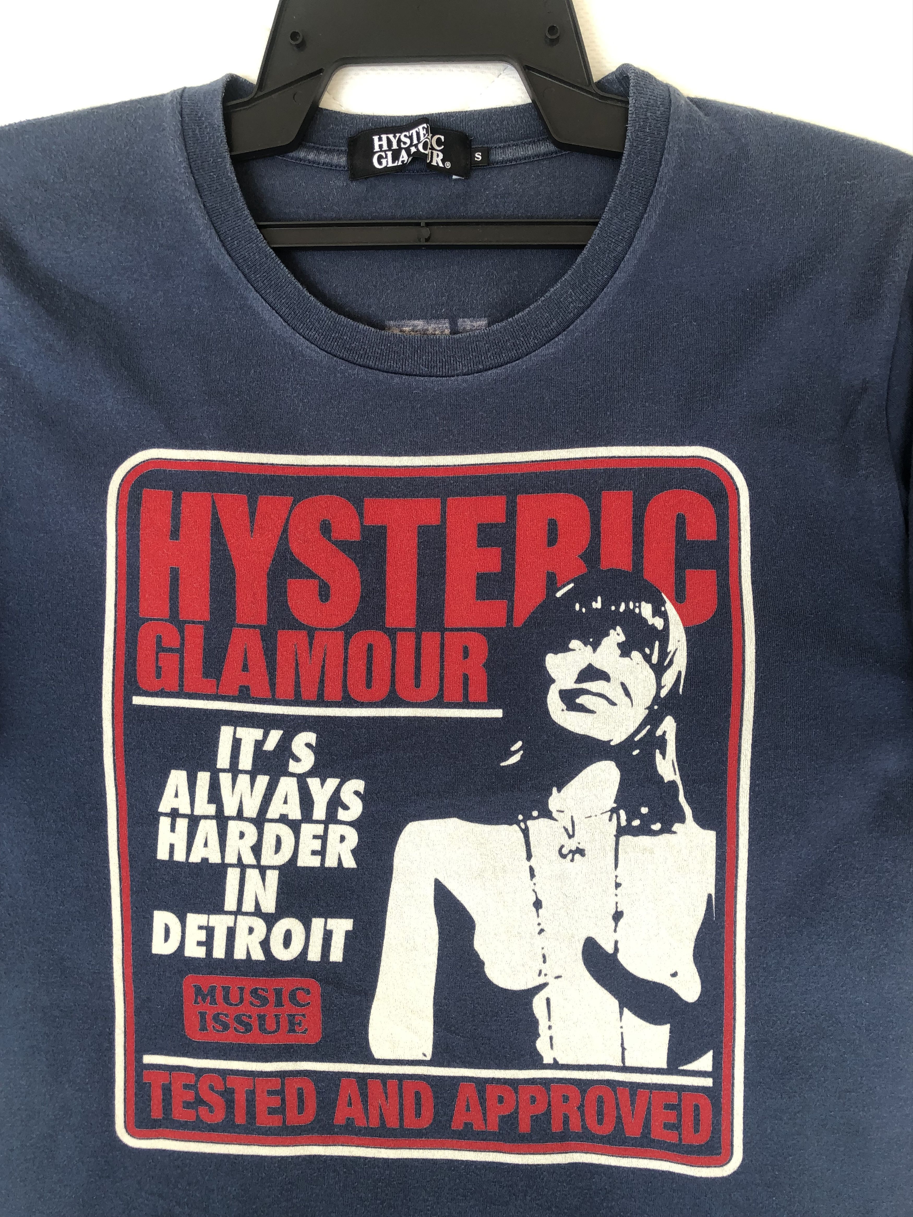 Hysteric Glamour Hysteric Glamour Harder In Detroit Tee Size US S / EU 44-46 / 1 - 3 Thumbnail