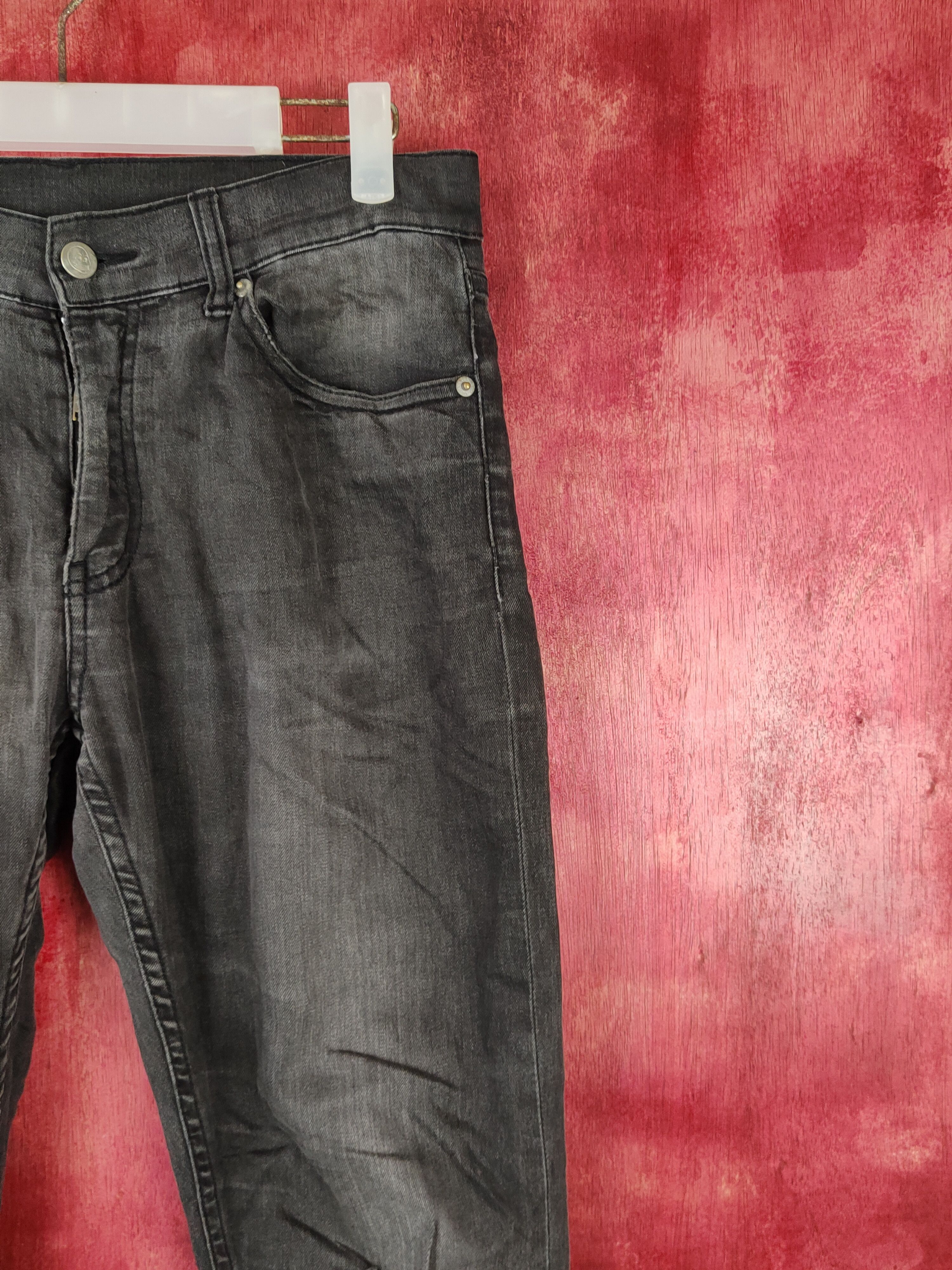 Cheap Monday Cheap Monday Black Faded distressed ripped Pants #S1332 Size US 30 / EU 46 - 5 Thumbnail