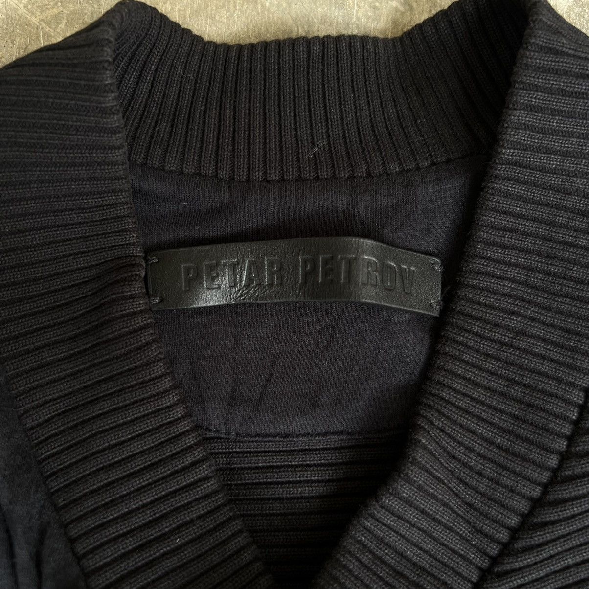 Petar Petrov Petar Petrov FW 2011 Asymmetric Ribbed Jacket Size S / US 4 / IT 40 - 6 Thumbnail