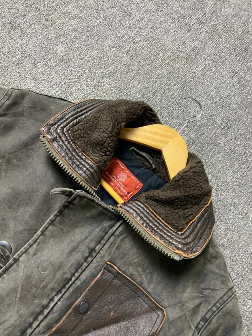 Avirex Avirex USA Moleskin Leather Officer Jacket (200) Size US M / EU 48-50 / 2 - 3 Thumbnail