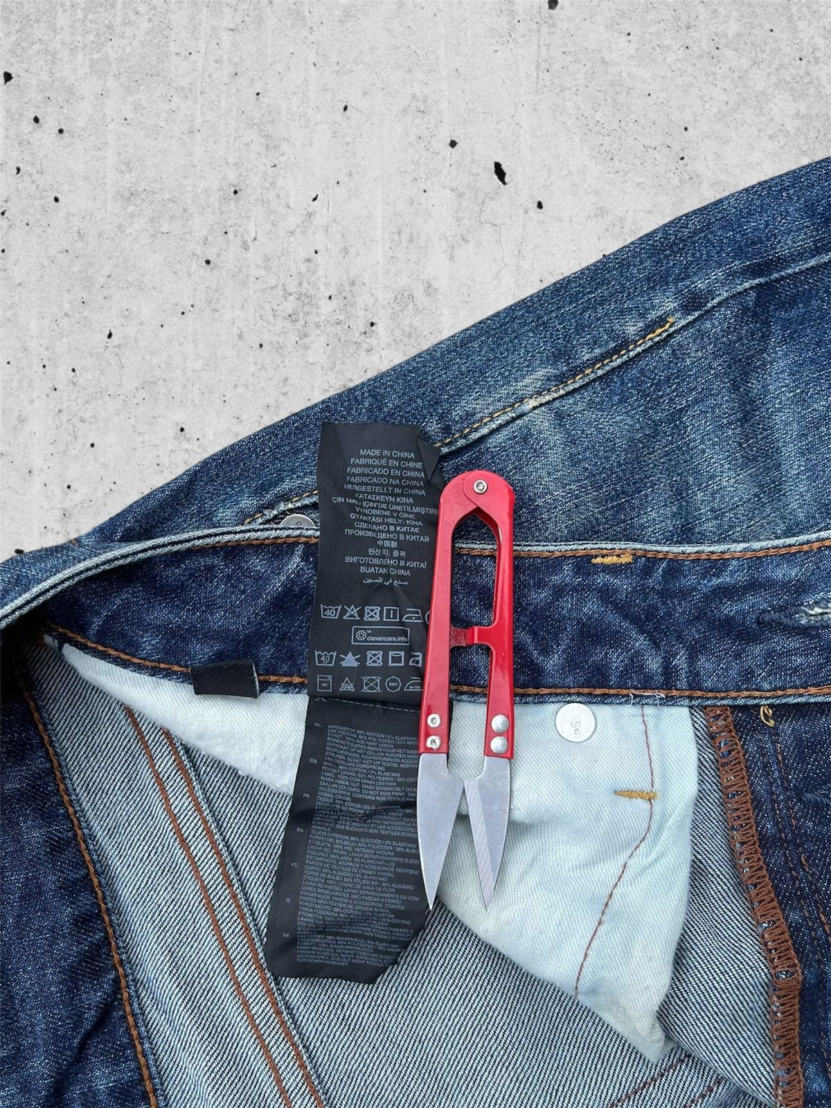 Japanese Brand 🔥 Raw G-Star Distressed Denim Slim Fit W34🔥 Size US 34 / EU 50 - 11 Thumbnail