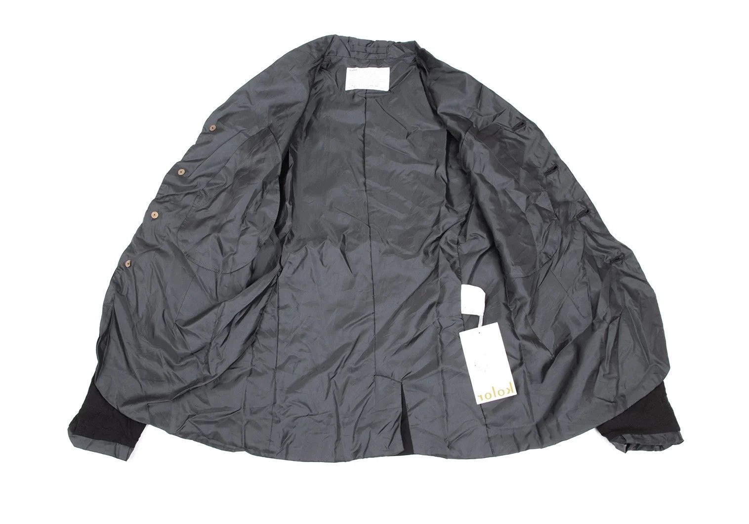 Kolor Wool Creased 4B Jacket in Dark Brown Size US S / EU 44-46 / 1 - 10 Thumbnail