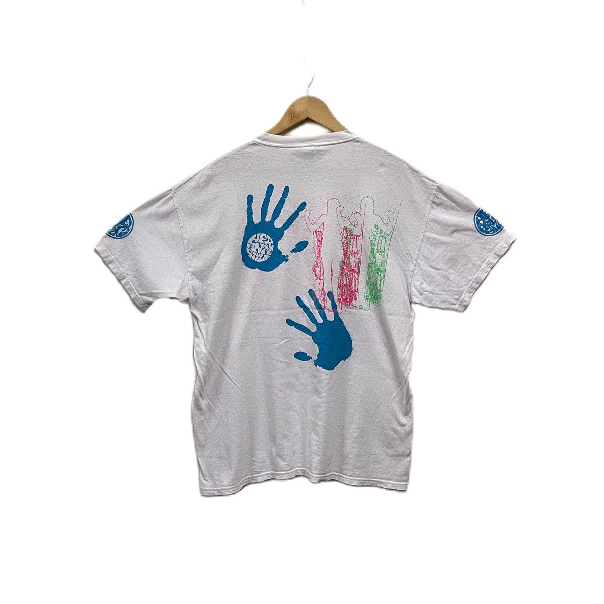 Beauty Beast Vintage 90s Hex Antistyle Tshirt Oldscoolfashion Size US L / EU 52-54 / 3 - 2 Thumbnail