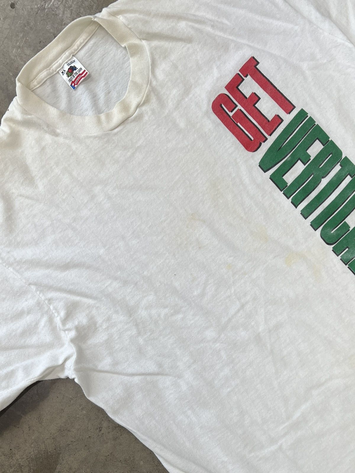 Vintage Vintage Get Vertical Mountian Dew Promo Single Stitch Tee XL Size US XL / EU 56 / 4 - 1 Thumbnail