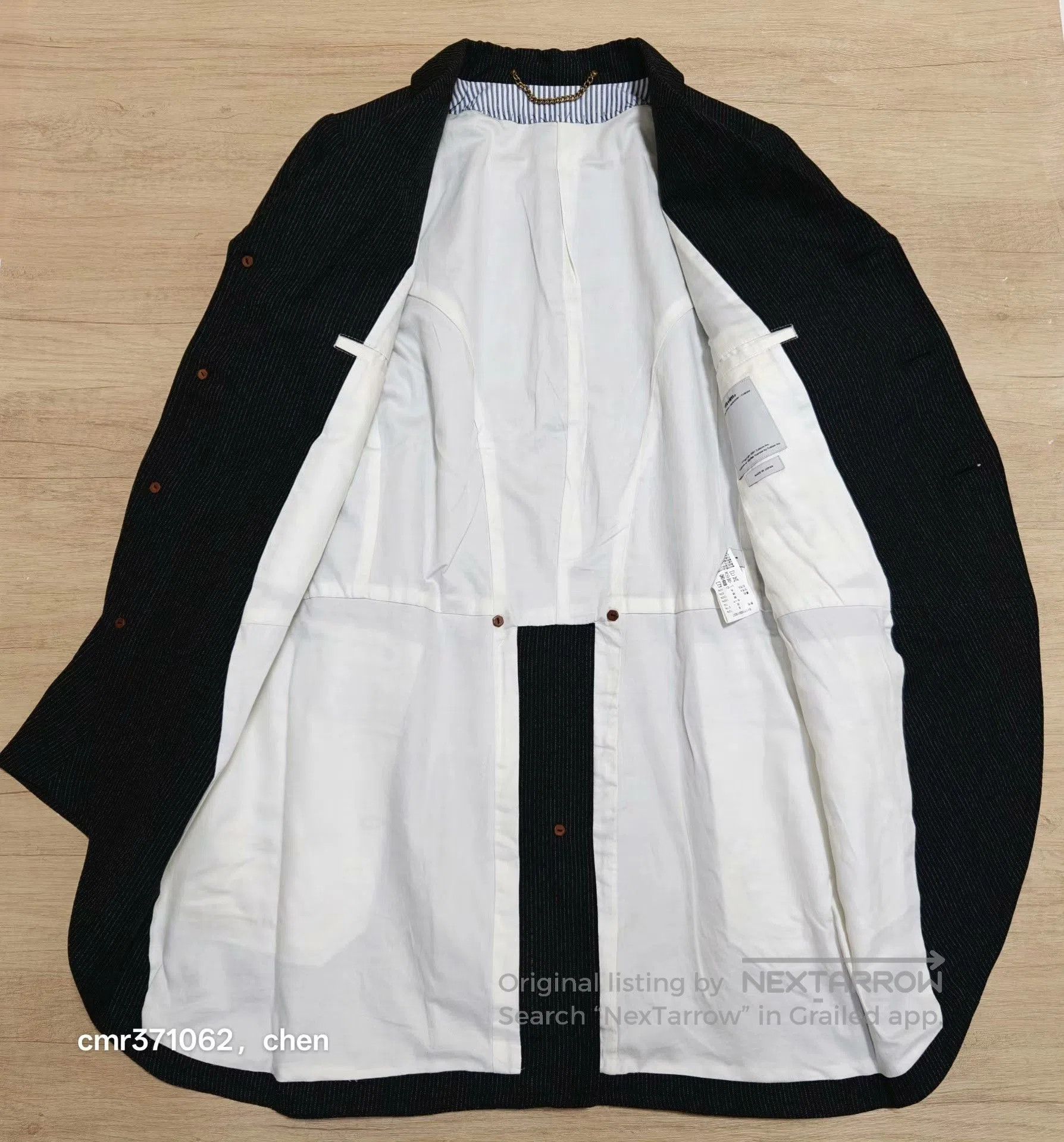 Visvim visvim 17ss Ascot Morning Coat Pinstripe. Size US S / EU 44-46 / 1 - 3 Thumbnail
