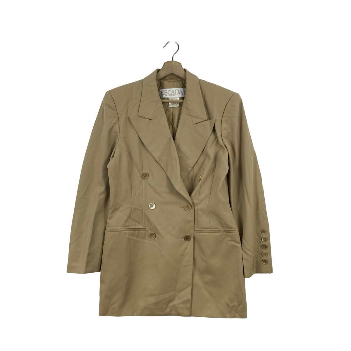 Escada Vintage ESCADA by MARGARETHA LEY Double Breasted Blazer Size S / US 4 / IT 40 - 3 Thumbnail