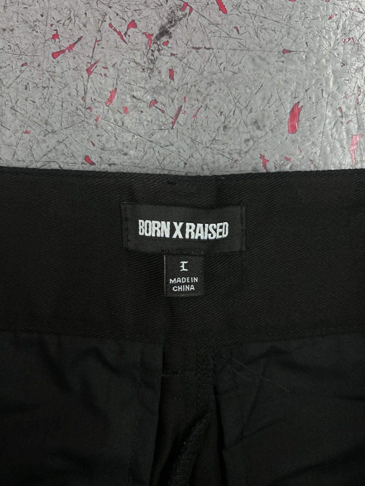 Born X Raised Born x Raised Embroidered Black Pants Size L Size US 32 / EU 48 - 4 Thumbnail