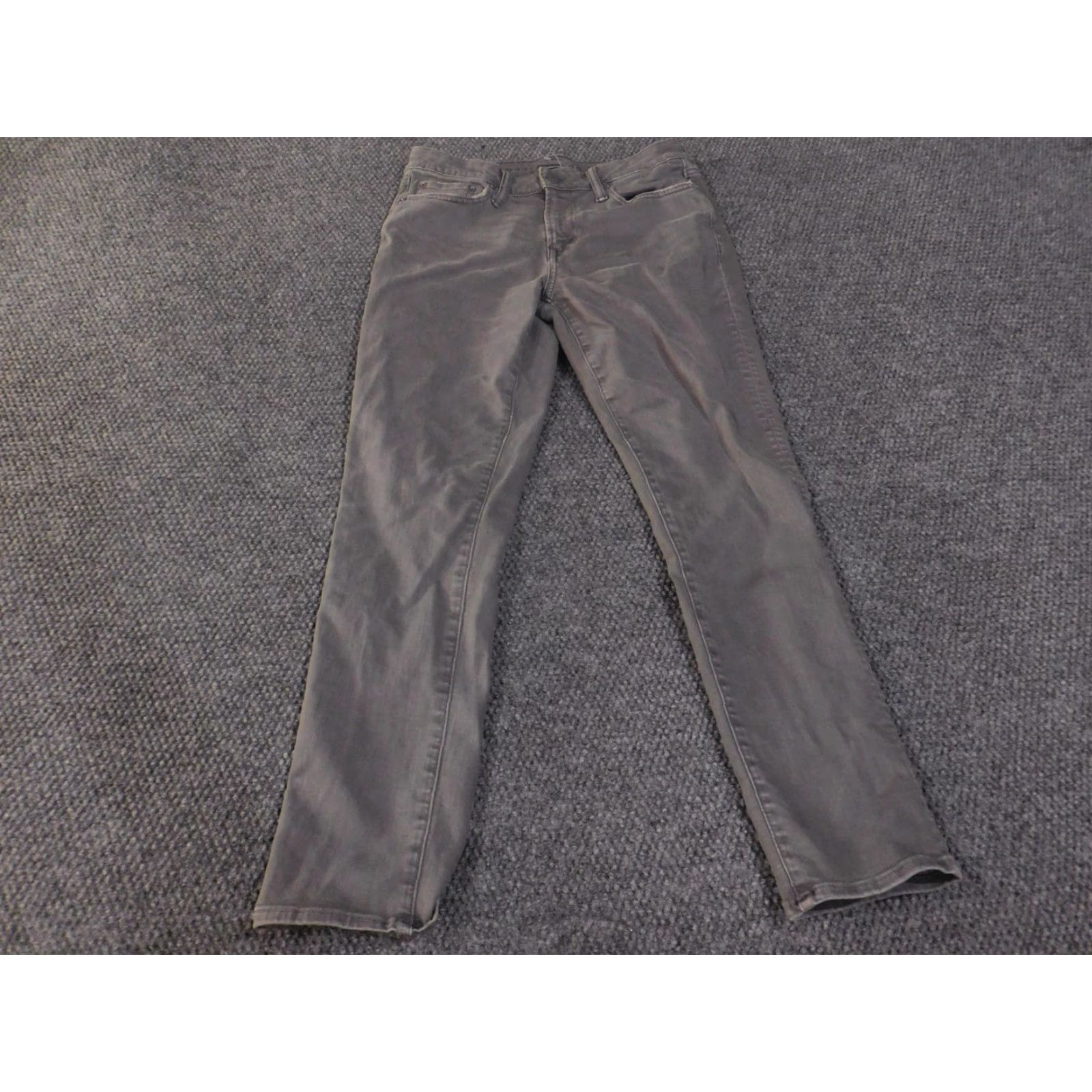 Vintage American Eagle Jeans 30x30 Gray Slim Next Level Flex Stretch Denim Casual Mens Size US 30 / EU 46 - 2 Thumbnail