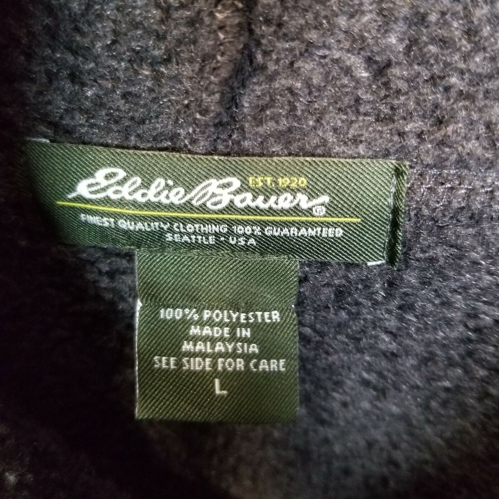 Eddie Bauer Eddie Bauer Womens Fleece Cowl Neck Sweater Size L Gorpcore Size L / US 10 / IT 46 - 6 Thumbnail