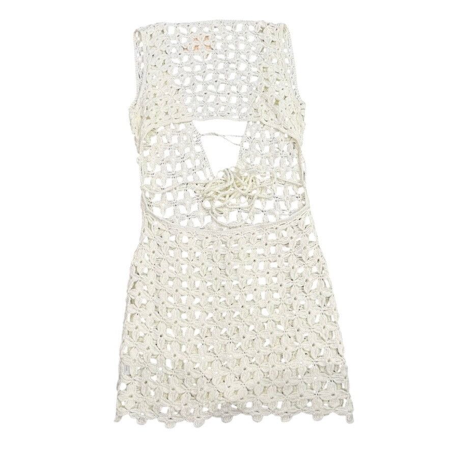 red lace see through dress Mermaid Lace Flowers Sweetheart See Through Dresses main image 1