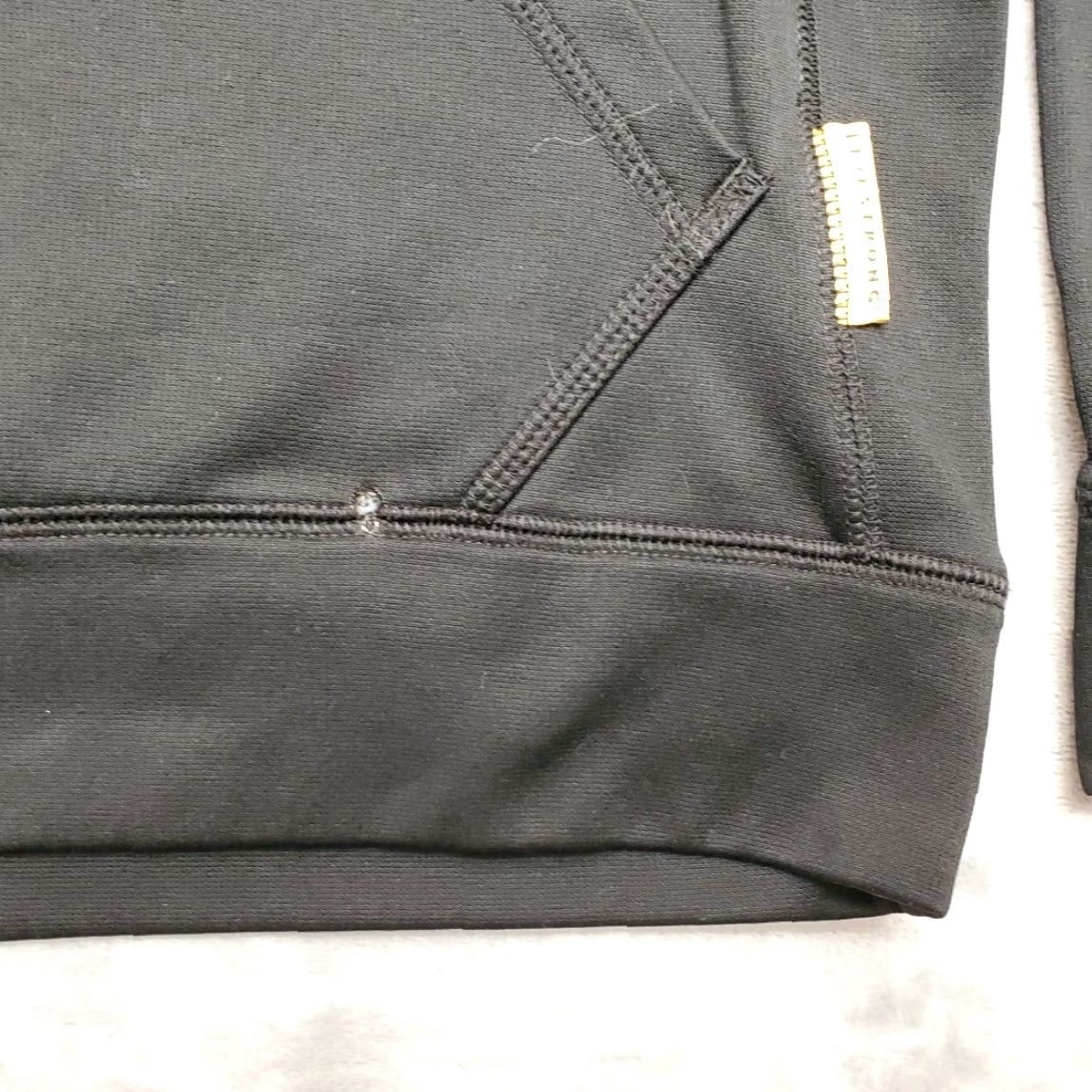 Nike VINTAGE Nike Hoodie Mens S Black Livestron Therma Fit Hooded Logo Fleece Sweatshirt Size US S / EU 44-46 / 1 - 2 Thumbnail