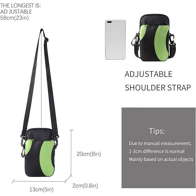 Other Lightweight Small Crossbody bag Cell Phone Pouch Travel Pouc Size ONE SIZE - 5 Thumbnail