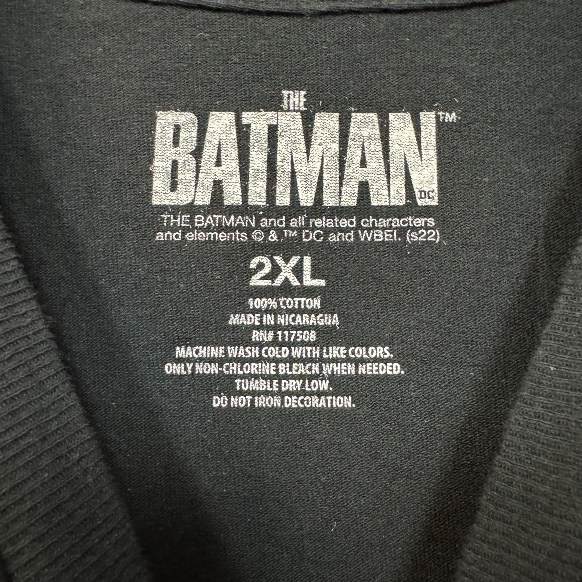 DC Comics Robert Pattinson’s Batman T-shirt size 2xl. Size US XXL / EU 58 / 5 - 4 Thumbnail