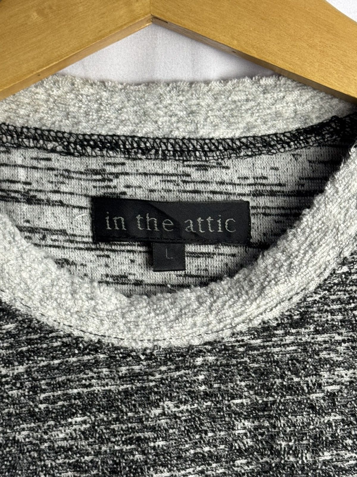 If Six Was Nine × Japanese Brand × Le Grande Bleu (L.G.B.) In The Attic Japanese Blocked Long Sleeve Size US L / EU 52-54 / 3 - 5 Thumbnail