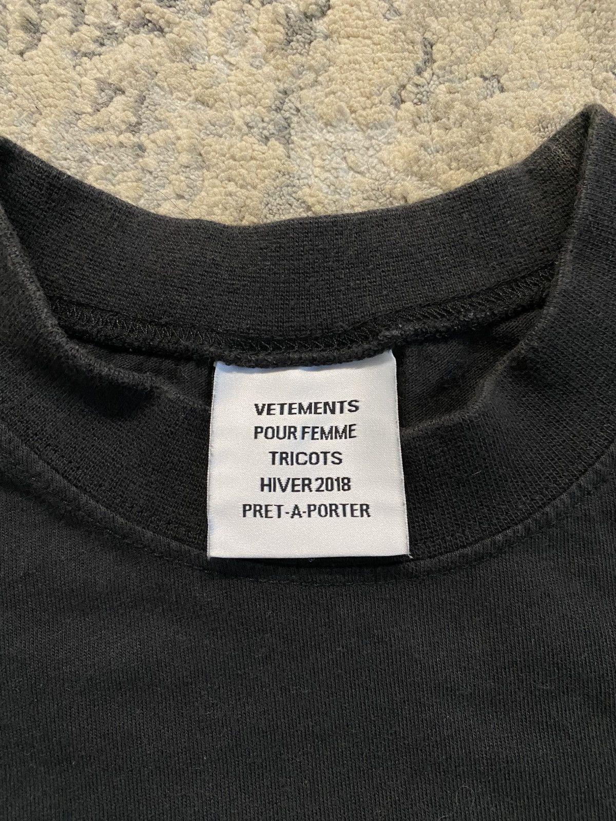 Vetements Vetemets Staff Back Logo T Shirt Size US XS / EU 42 / 0 - 5 Thumbnail