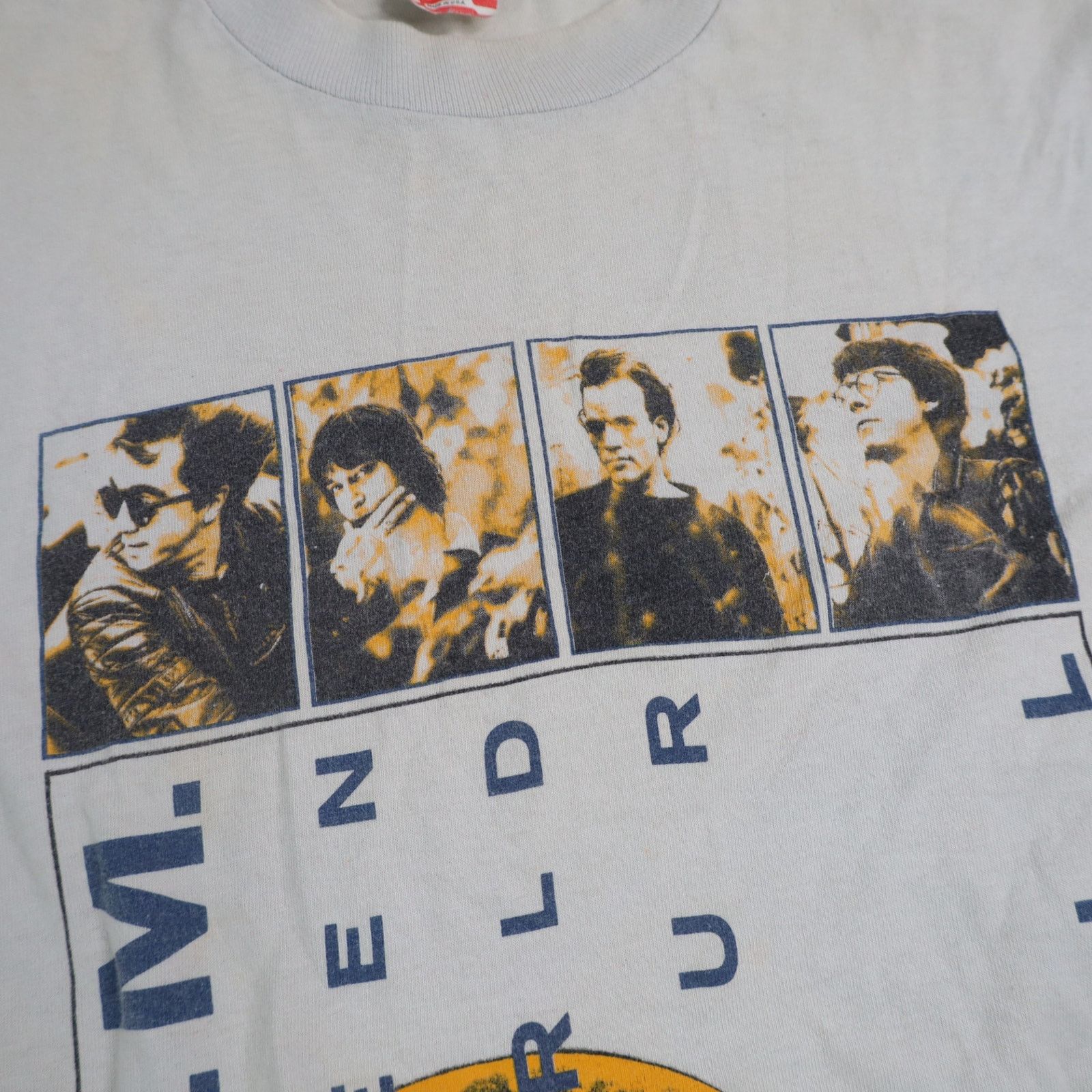 Band Tees × Vintage Vintage 80s R.E.M Green World Tour Graphic Band Tee Size US XL / EU 56 / 4 - 6 Thumbnail