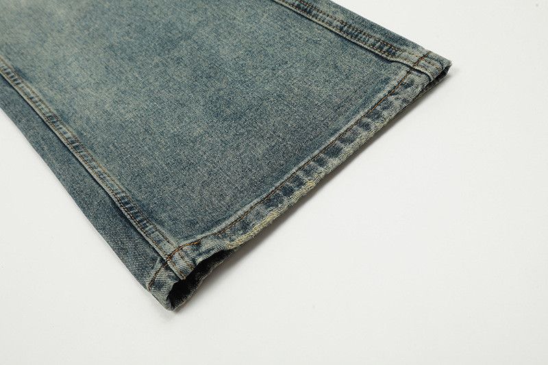 Jean American lace-up vintage distressed wide-leg Vibe jeans Size US 32 / EU 48 - 5 Thumbnail