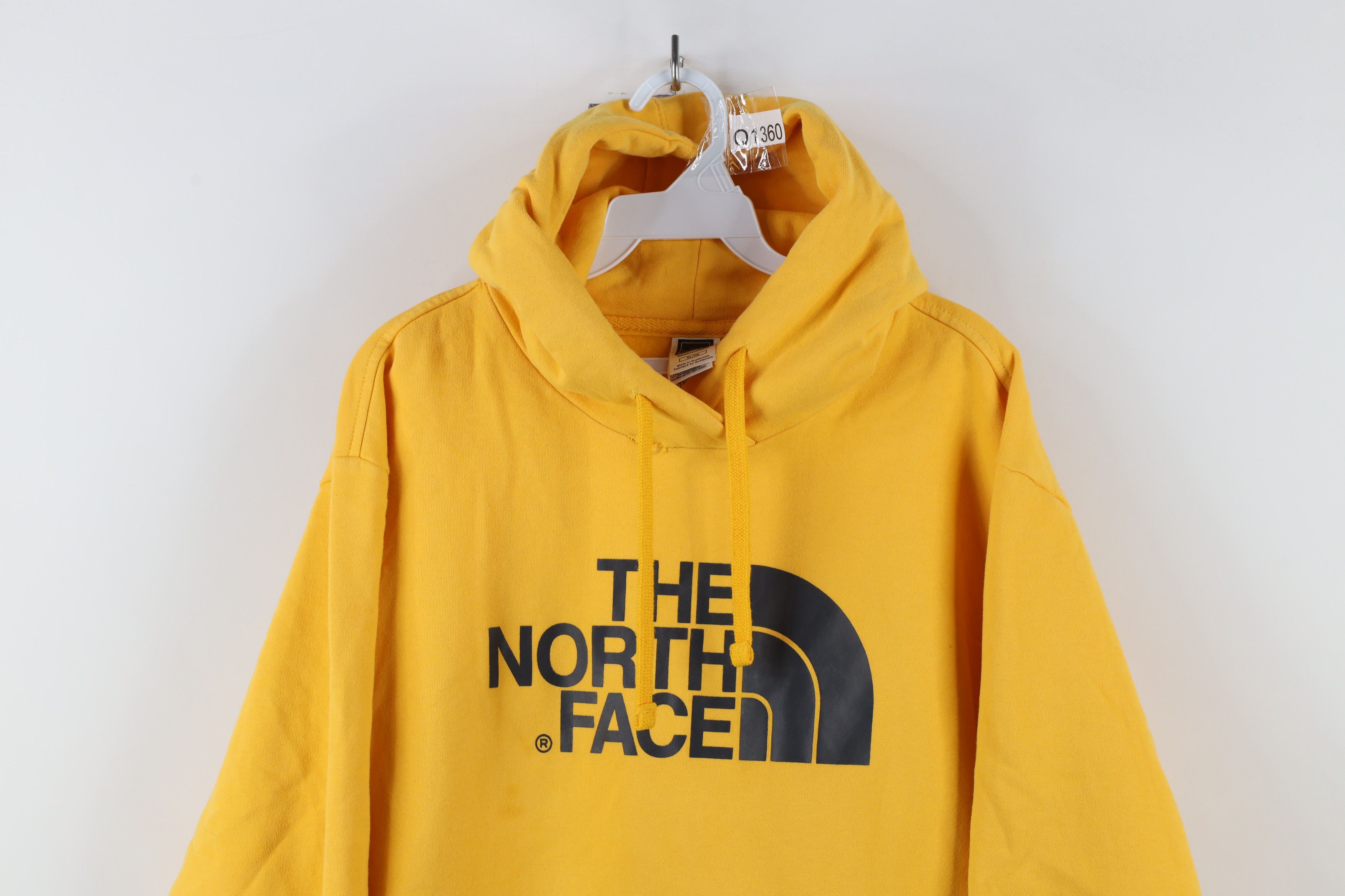 The North Face × Vintage Vintage The North Face Spell Out Big Logo Hoodie Sweatshirt Size US XL / EU 56 / 4 - 2 Thumbnail