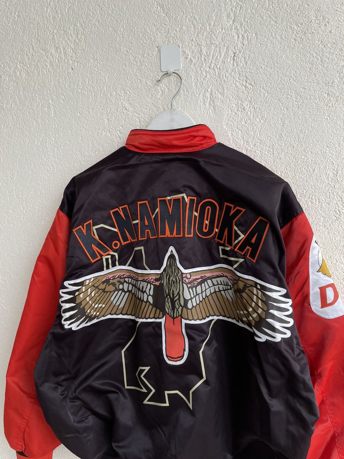 NFL 90s Hawks bomber jacket big embroiderry logo Size US XL / EU 56 / 4 - 2 Thumbnail