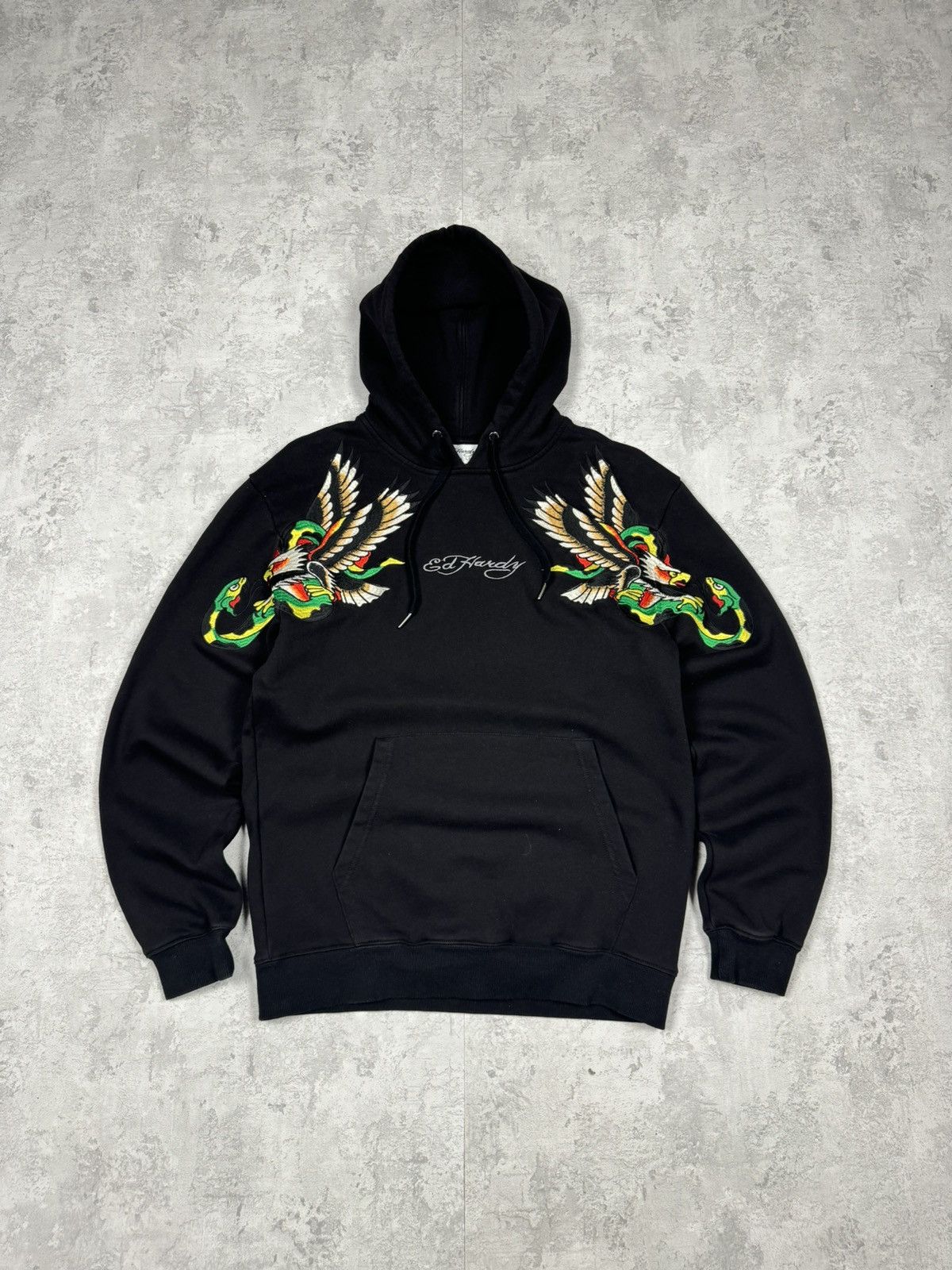 Ed Hardy Ed Hardy Snake Eagle Flight Hoodie Size M Size US M / EU 48-50 / 2 - 1 Thumbnail