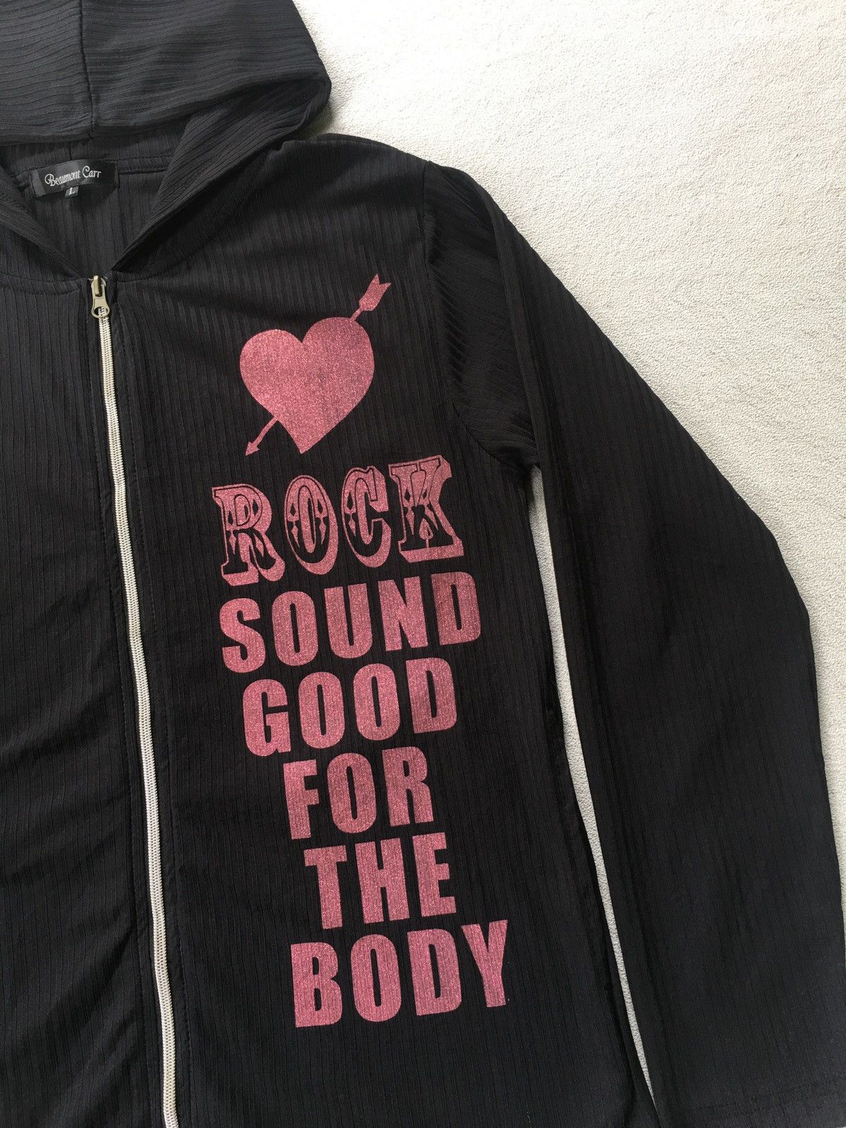 14th Addiction 2000s Beaumont Carr Gothic Zip Hoodie Size US L / EU 52-54 / 3 - 2 Thumbnail