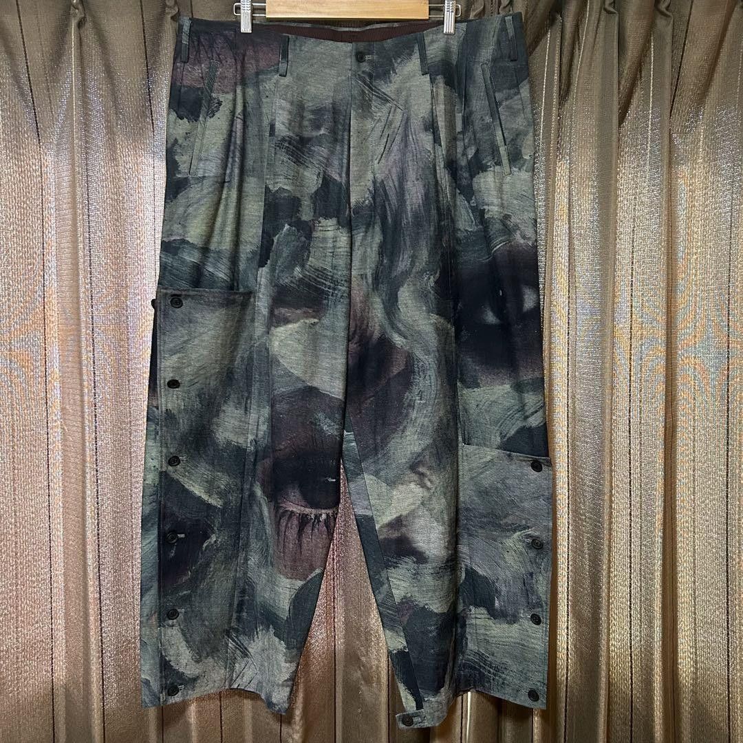 Yohji Yamamoto Yohji Yamamoto wide pants denim Size US 43 - 1 Thumbnail