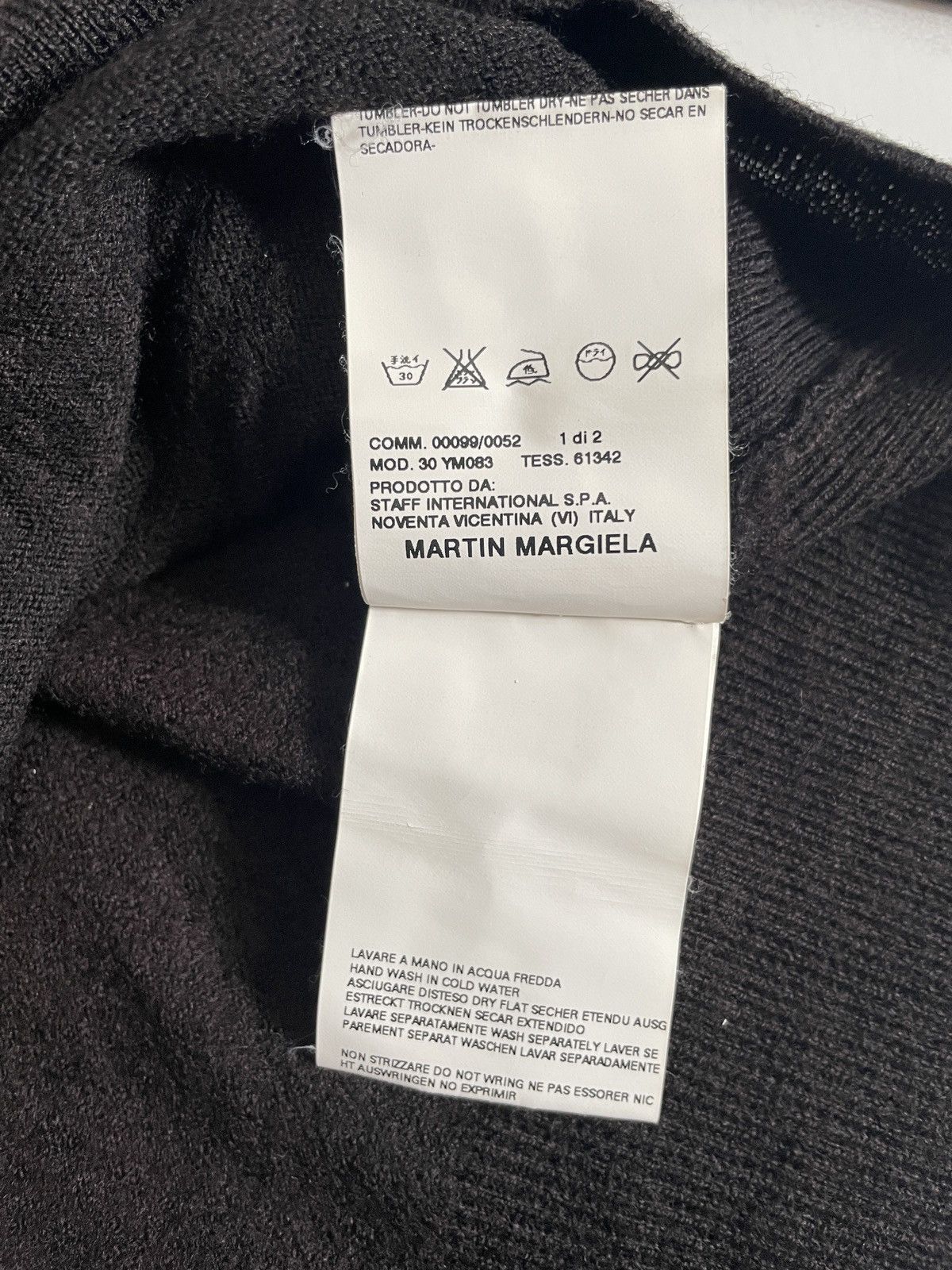 Maison Margiela Bi Colour Sweater Size US S / EU 44-46 / 1 - 5 Thumbnail