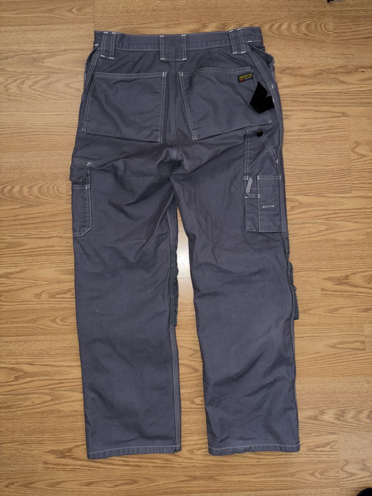 Japanese Brand Japanese Brand Grey pants Size US 32 / EU 48 - 2 Thumbnail