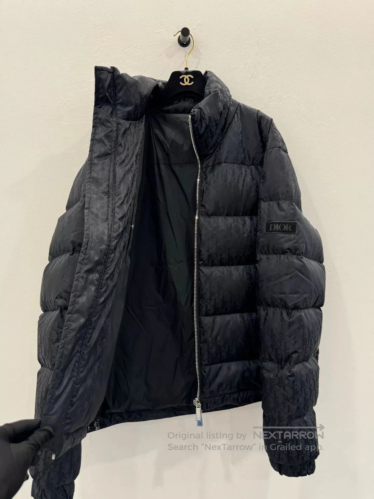 Dior Dior Men's Monogram Logo Down Jacket. Size US M / EU 48-50 / 2 - 4 Thumbnail