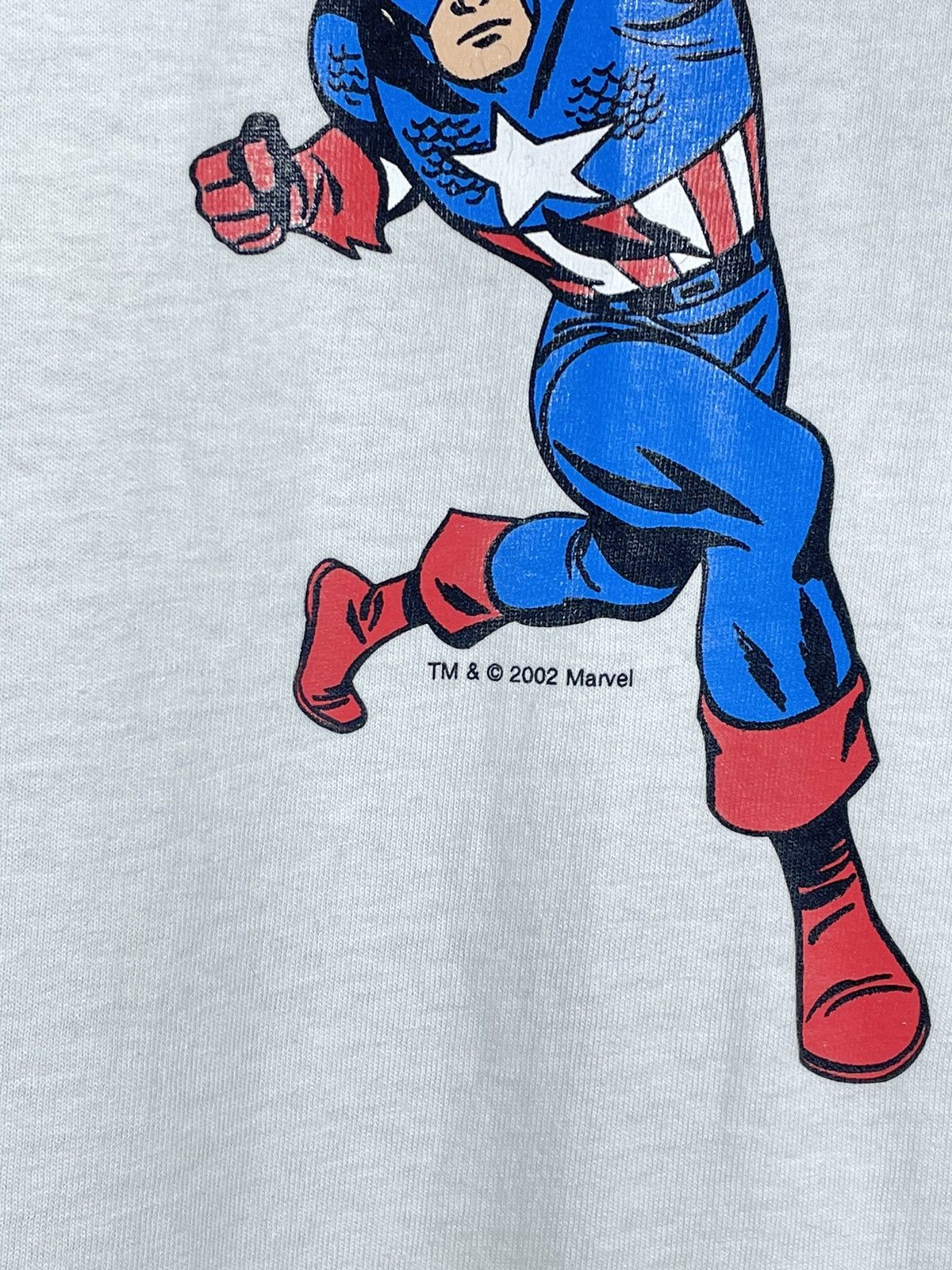 Marvel Comics × Vintage 🇺🇸 Vintage 2002 Capitan America Marvel Comics t-shirt tee Y2K Size US M / EU 48-50 / 2 - 6 Thumbnail
