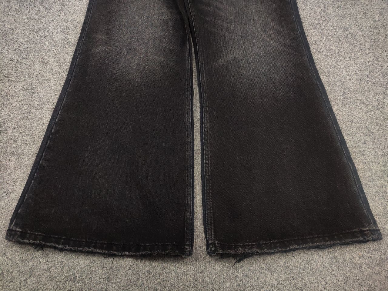 If Six Was Nine JC Official JCAESAR super baggy Black Denim Jeans LGB rick Size US 34 / EU 50 - 7 Thumbnail