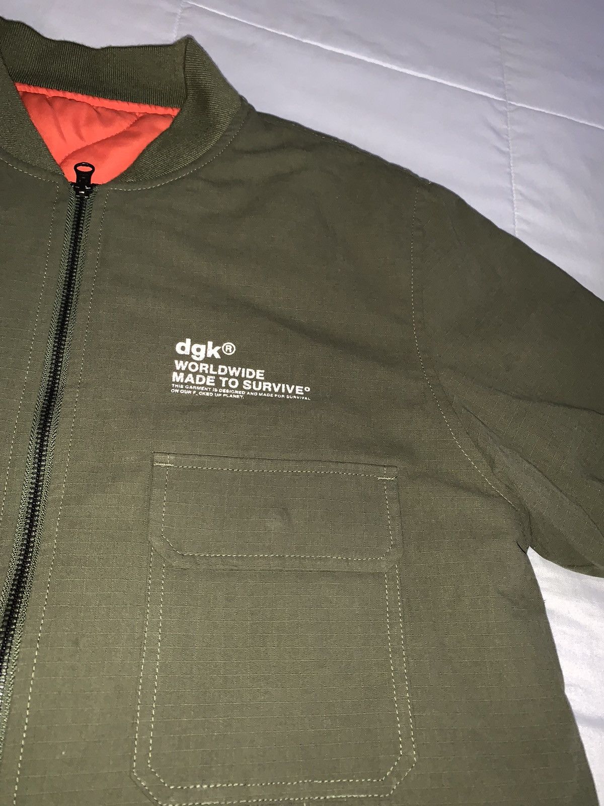 DGK Double Sided Quilted Bomber Size US L / EU 52-54 / 3 - 1 Thumbnail