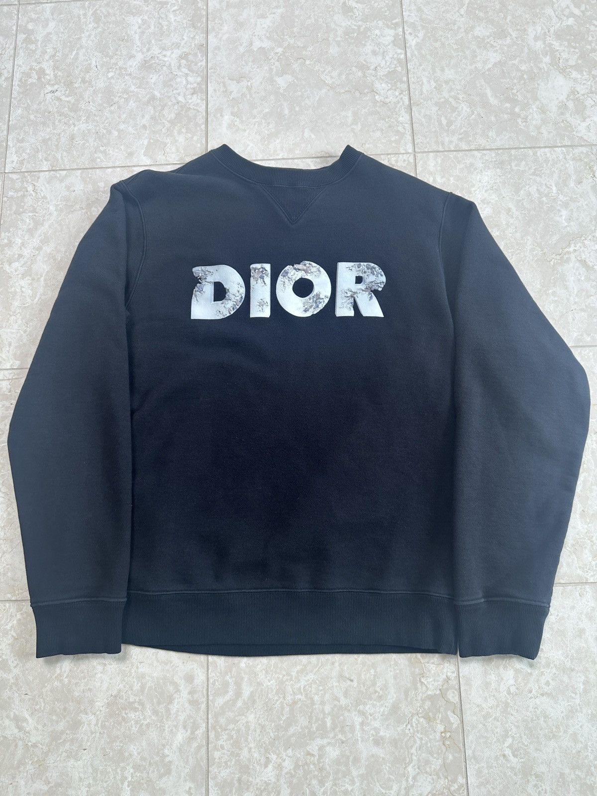 DIOR Daniel Arsham スウェット XXS ブラック - メルカリ