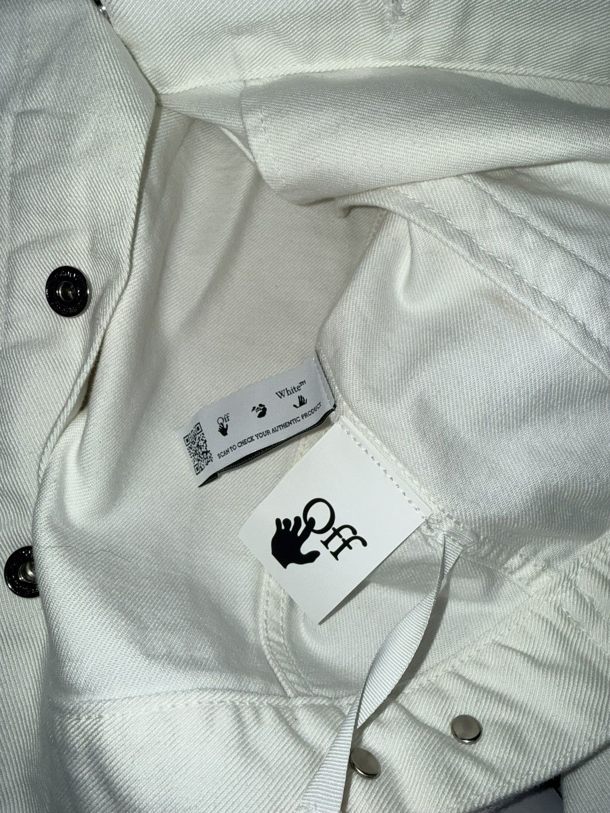 Off-White Off White Denim Jacket Size US S / EU 44-46 / 1 - 5 Thumbnail