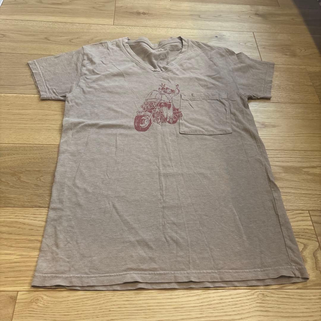 Kapital KAPITAL Bike Illustration Tee Beige Size US M / EU 48-50 / 2 - 1 Thumbnail