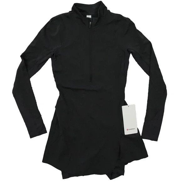 Lululemon Lululemon Nulux Long Sleeve Tennis Dress Graphite Dark Gray Size XL / US 12-14 / IT 48-50 - 1 Thumbnail