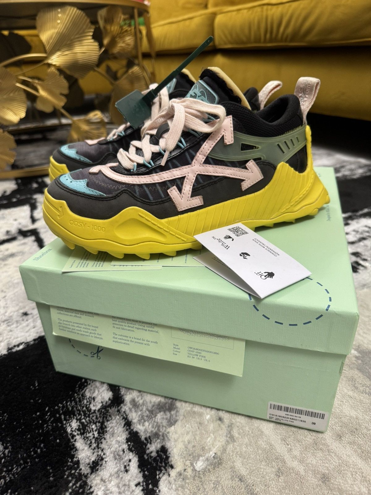 Off-White Odsy 1000 low-top sneakers Size US 8 / IT 38 - 1 Thumbnail
