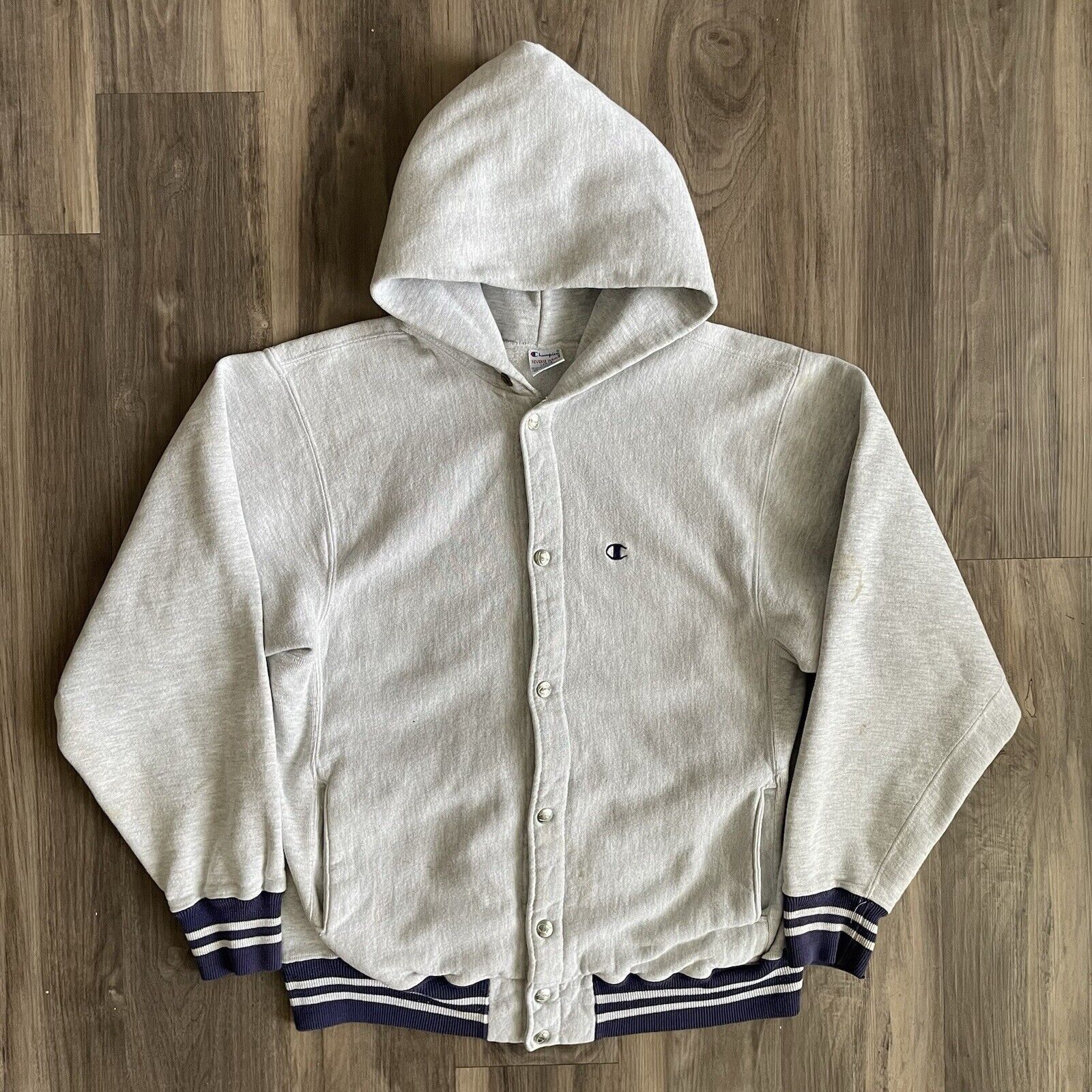 トップス 90s champion reverse weave snap 90s Champion REVERSE WEAVE SNAP HOODIE