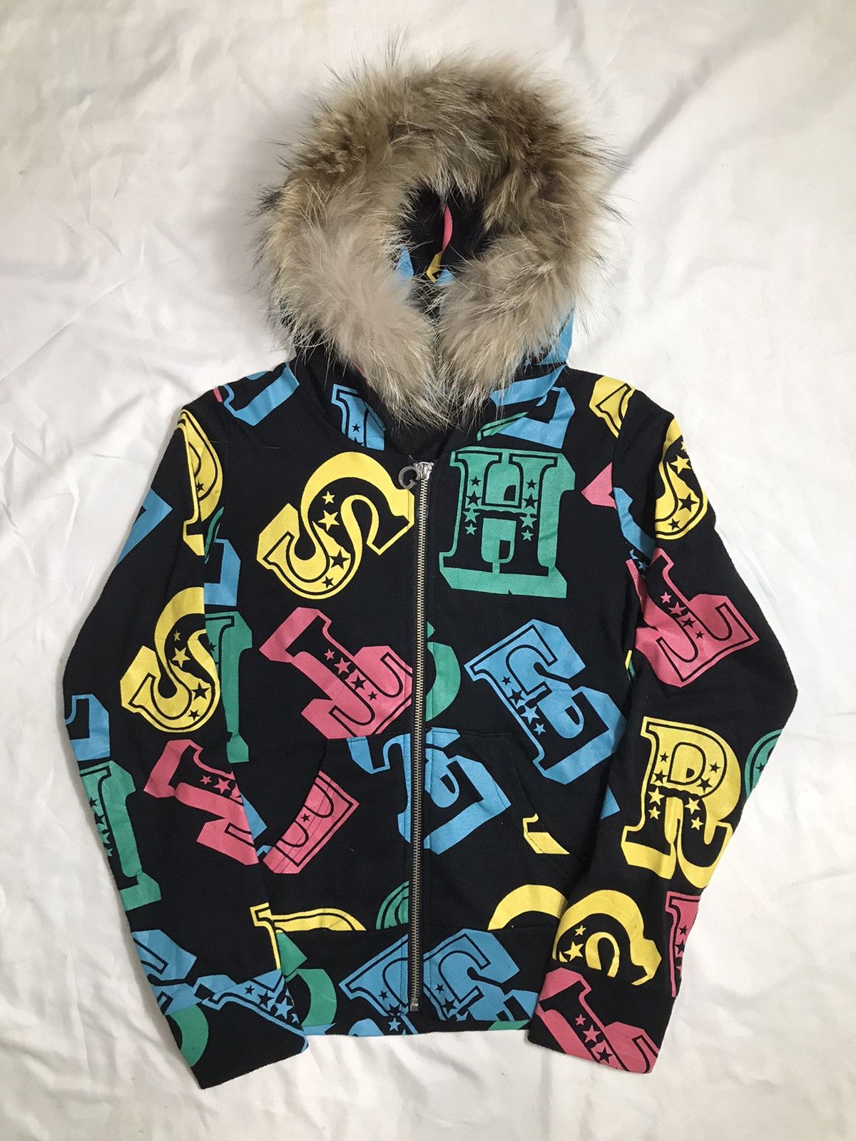If Six Was Nine Joky Gal zip Fur Hoodie ifsix lgb style Size M / US 6-8 / IT 42-44 - 2 Thumbnail