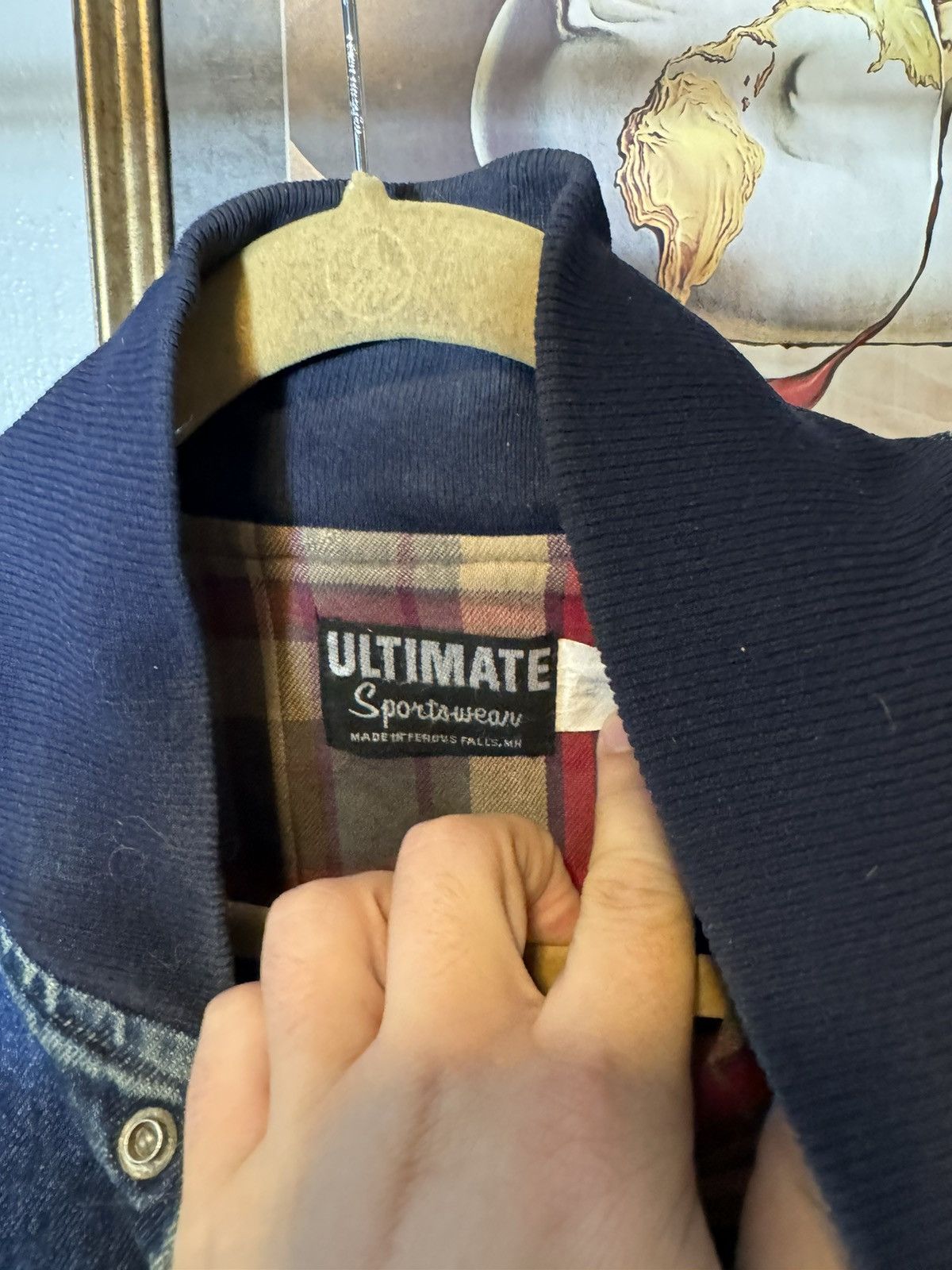 Vintage Vintage Two Tone Denim Jacket Size US XL / EU 56 / 4 - 8 Thumbnail