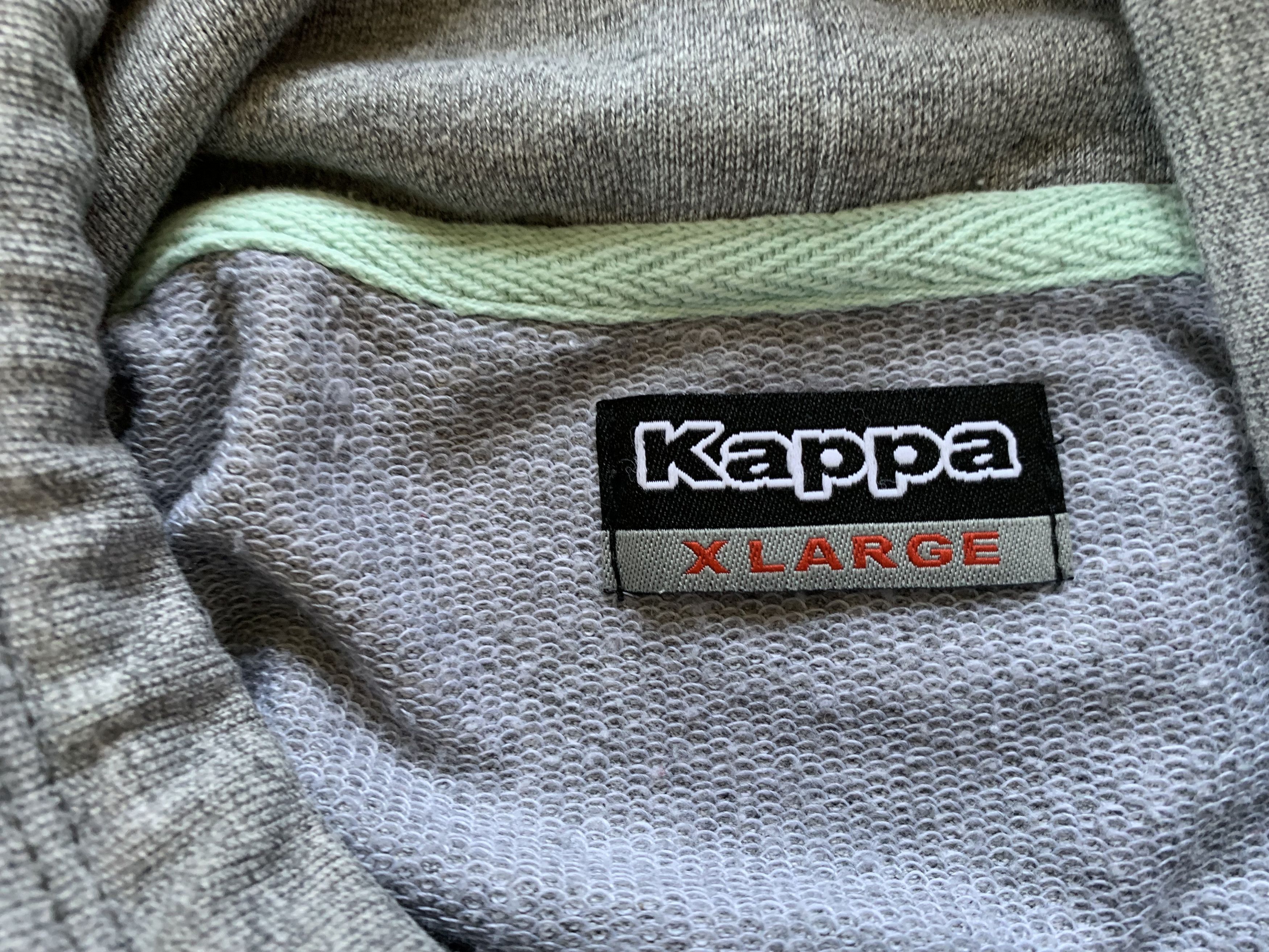 Kappa Kappa “G.Y.M with Kappa” Grey Sleeveless Hoodie Size US XL / EU 56 / 4 - 5 Thumbnail