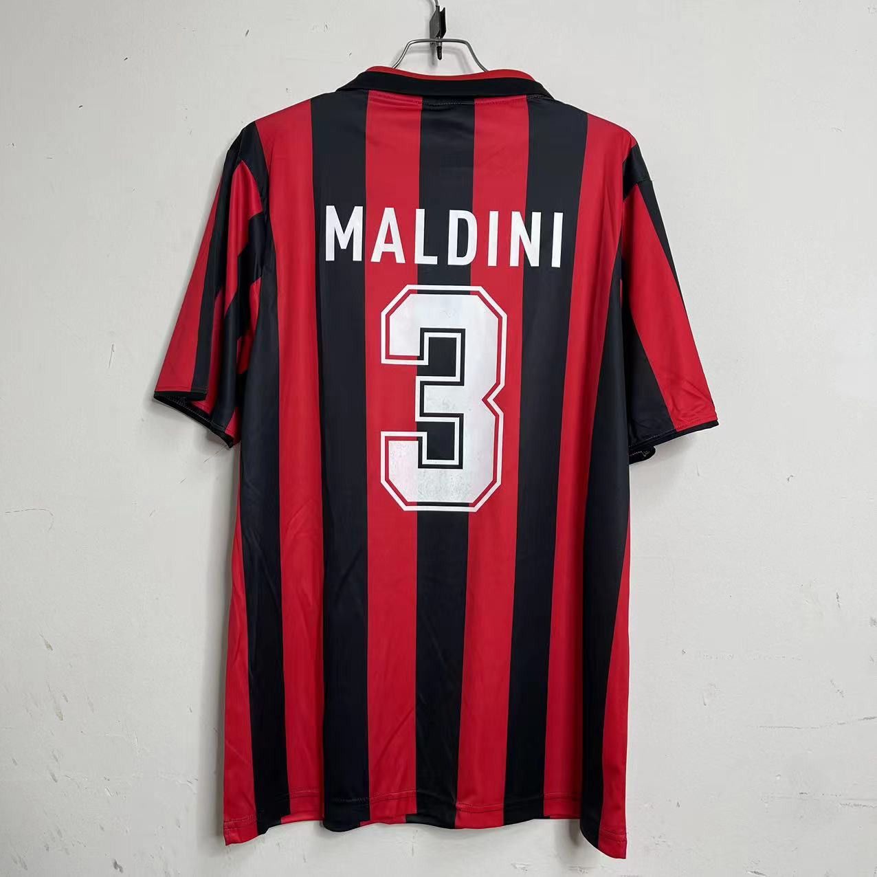 Vintage 1988-89 AC Milan Maldini Home Soccer Jersey | Grailed