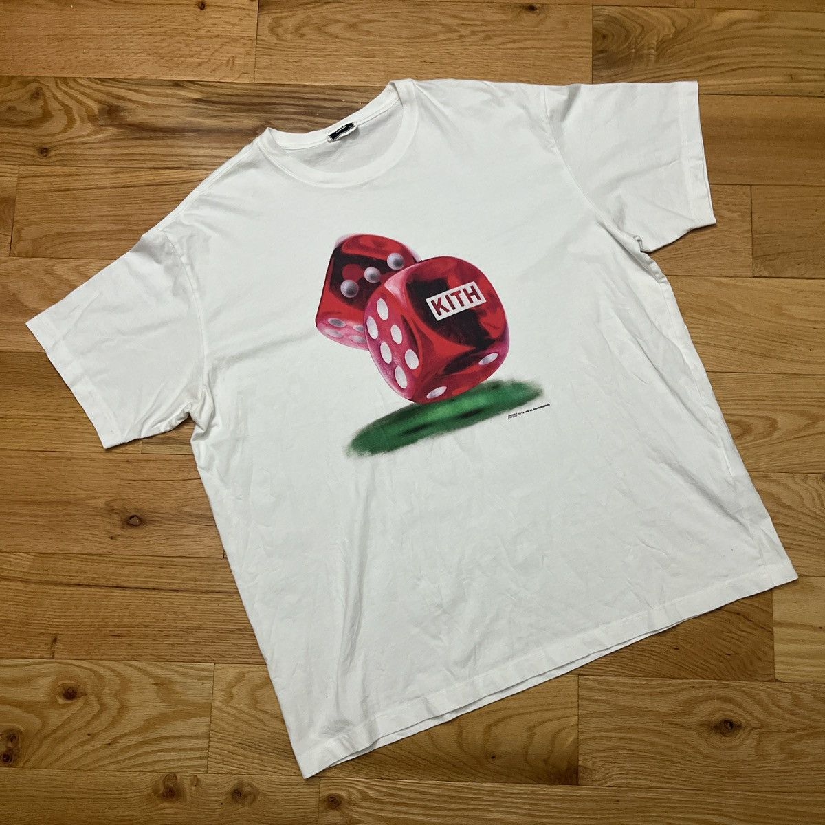 Kith High Stakes Vintage Tee white SS24