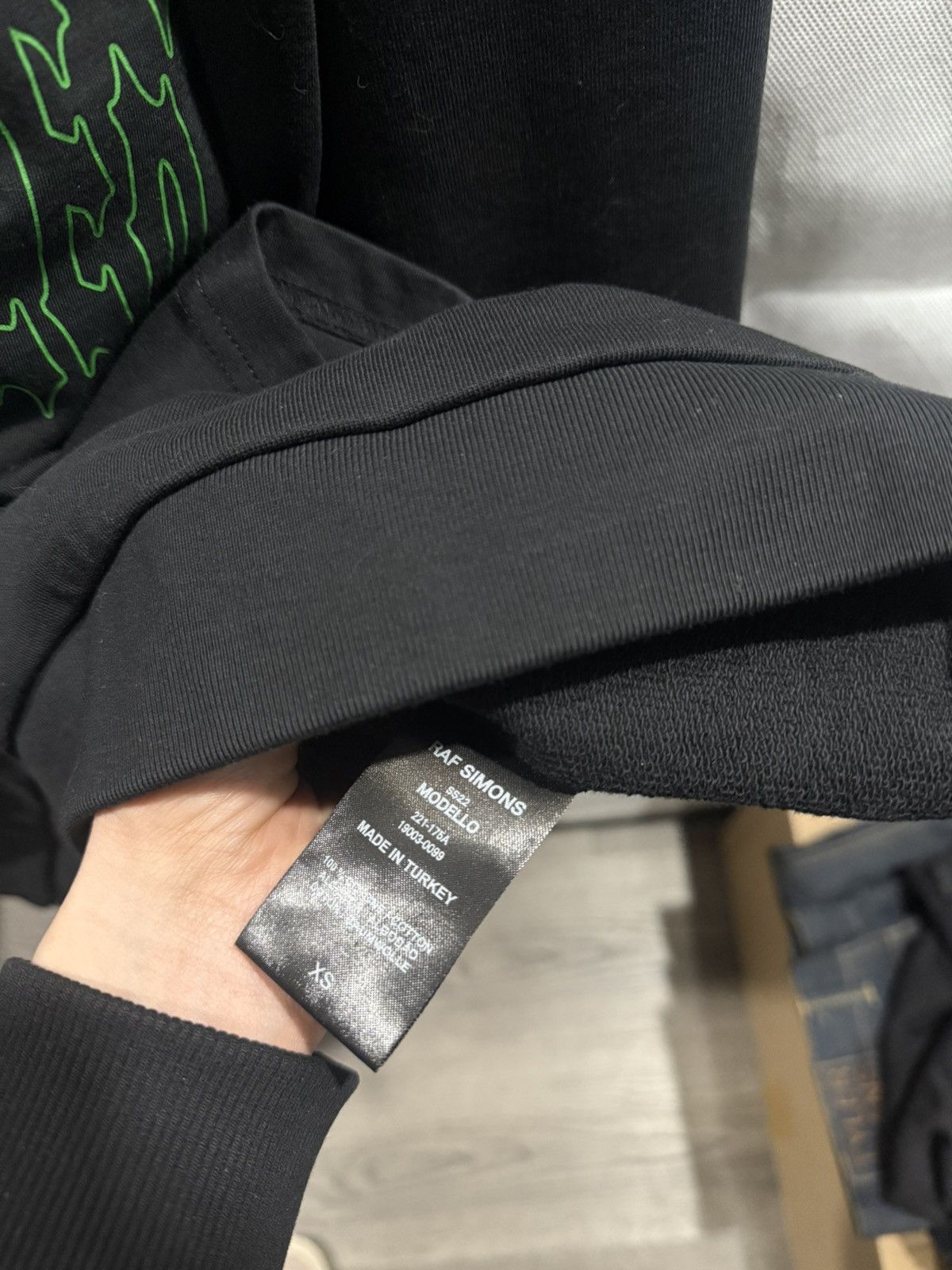 Raf Simons Grim Crawler Tour Hoodie Size US XS / EU 42 / 0 - 11 Thumbnail