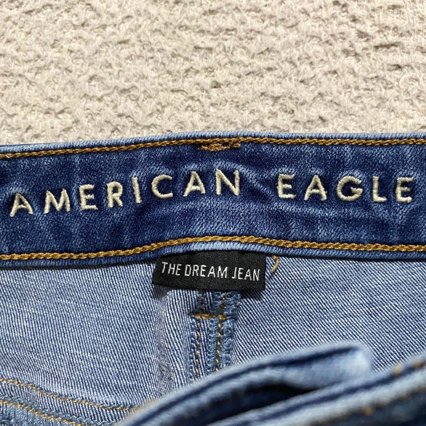 American Eagle Outfitters American Eagle Outfitters Jeans Womens 2 Blue Denim High Rise Jegging Medium Wash Stretch 5-Pocket Regular Size 26" / US 2 / IT 38 - 3 Thumbnail