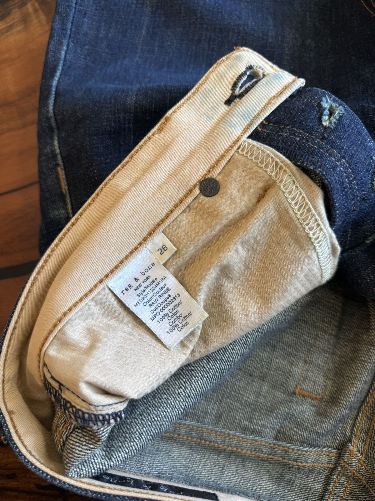 Rag & Bone Rag & Bone Selvedge Denim Size US 29 - 5 Thumbnail