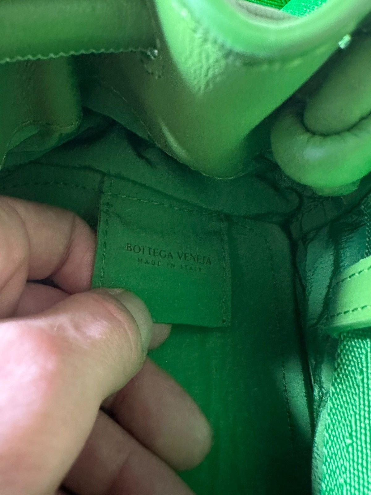 Bottega Veneta Bottega Veneta Green Leather Belt Bag – Made in Italy Size ONE SIZE - 20 Thumbnail